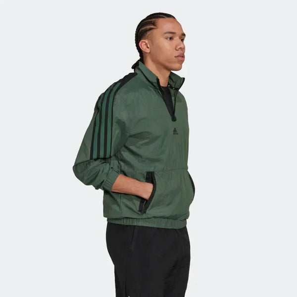 FUTURE ICONS 3-STRIPES WOVEN 14 ZIP SWEATER SALE STORE